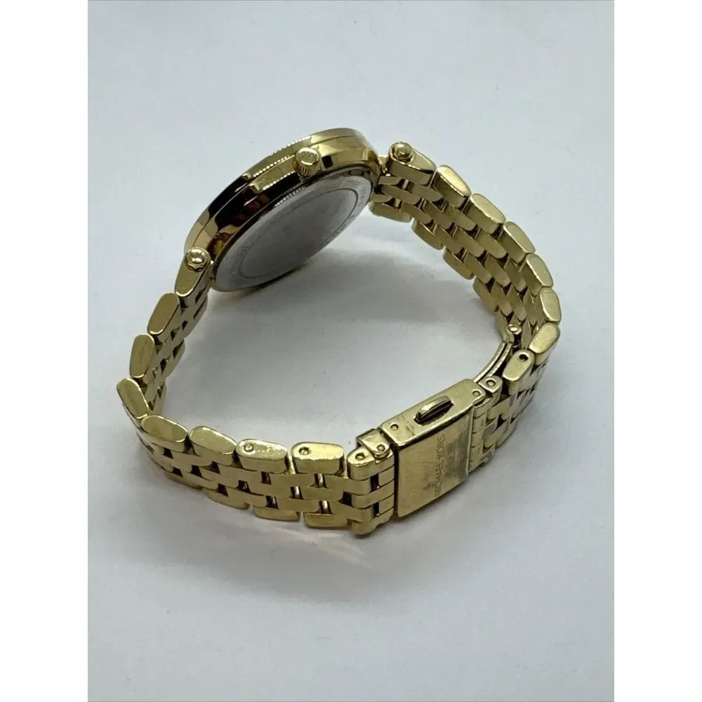 Michael Kors Mini Darci MK3365 Women Gold Analog Dial Quartz Wrist Watch JNA281